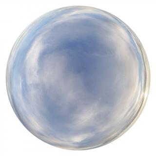 HDRi Skydome of Blue Clouded Sky 16K